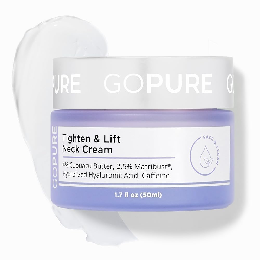 goPure Crème Hydratante sur une peau douce
