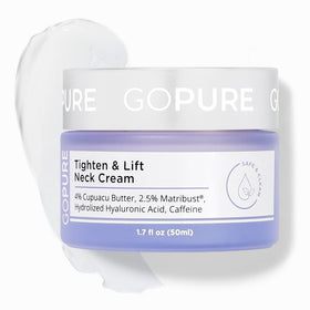 goPure Crème Hydratante sur une peau douce