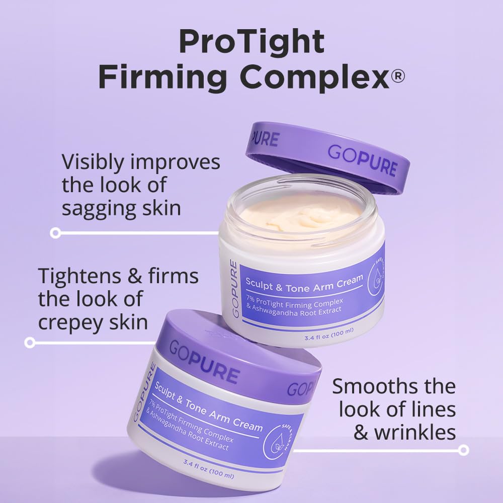 goPure Crème Raffermissante pour le Cou, packaging