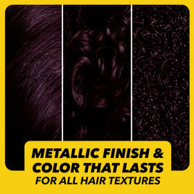 Got2B Metallics Hair Dye M49 Smoky Violet after- product