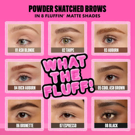 Goupillon du crayon à sourcils NYX Fluff & Snatch