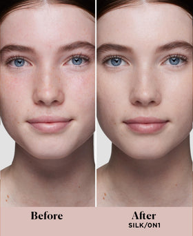 Goutte de fond de teint liquide Laura Mercier sur une main