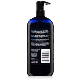 Gouttes de gel douche Defense Soap sur une surface