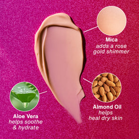 Gouttes de lotion Hempz Glow Getter sur une main