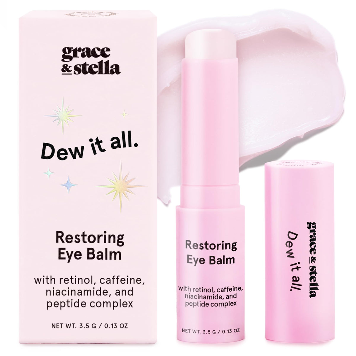 grace & stella Baume Éclaircissant pour les Yeux vue de face
