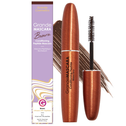 GrandeMASCARA Conditioning Peptide Mascara marron vue avant