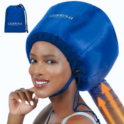 Granteva bonnet de séchage pour sèche-cheveux avec bandeau intégré