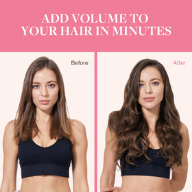 Gros plan sur la texture des cheveux des extensions GOO GOO