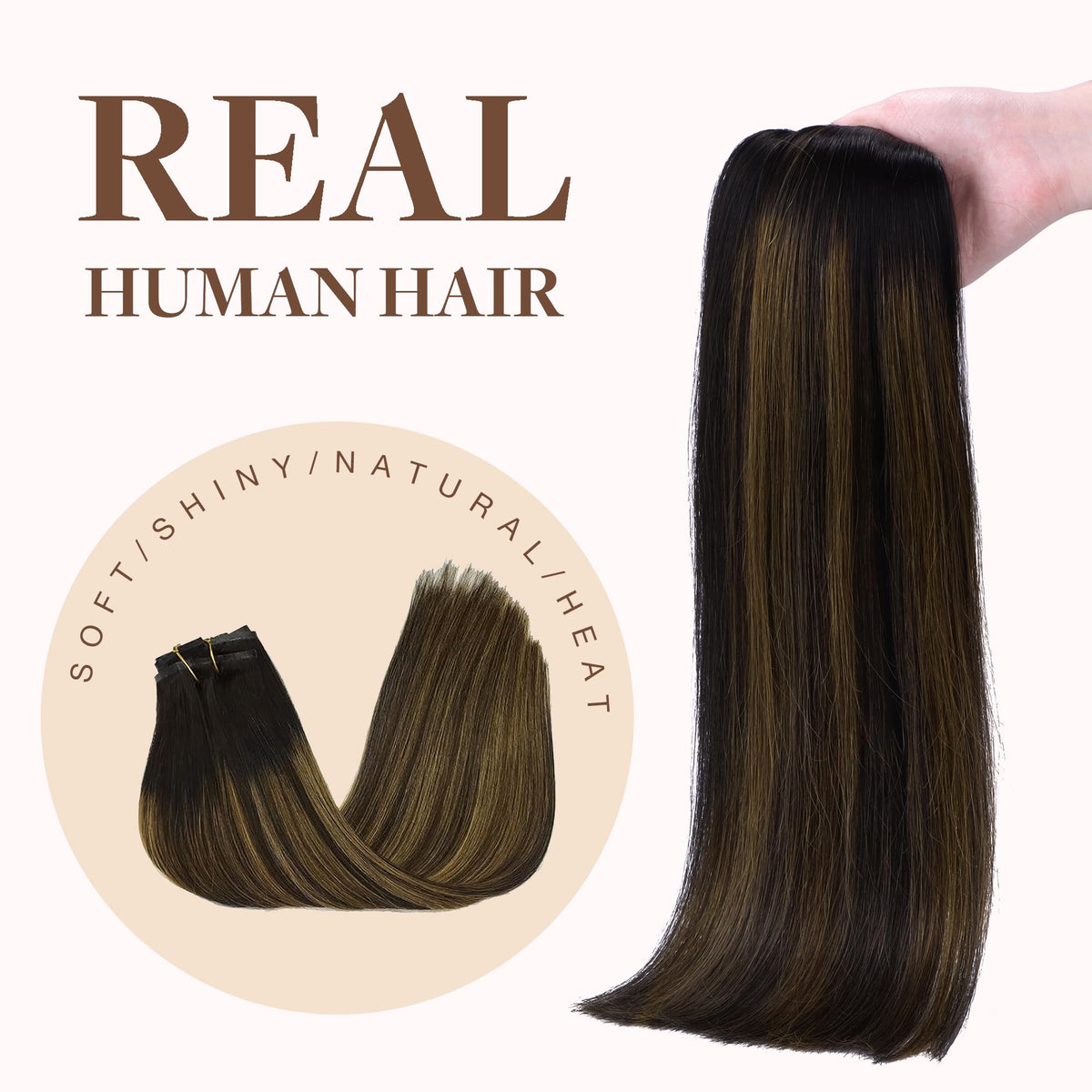 Gros plan sur la texture des extensions GOO GOO