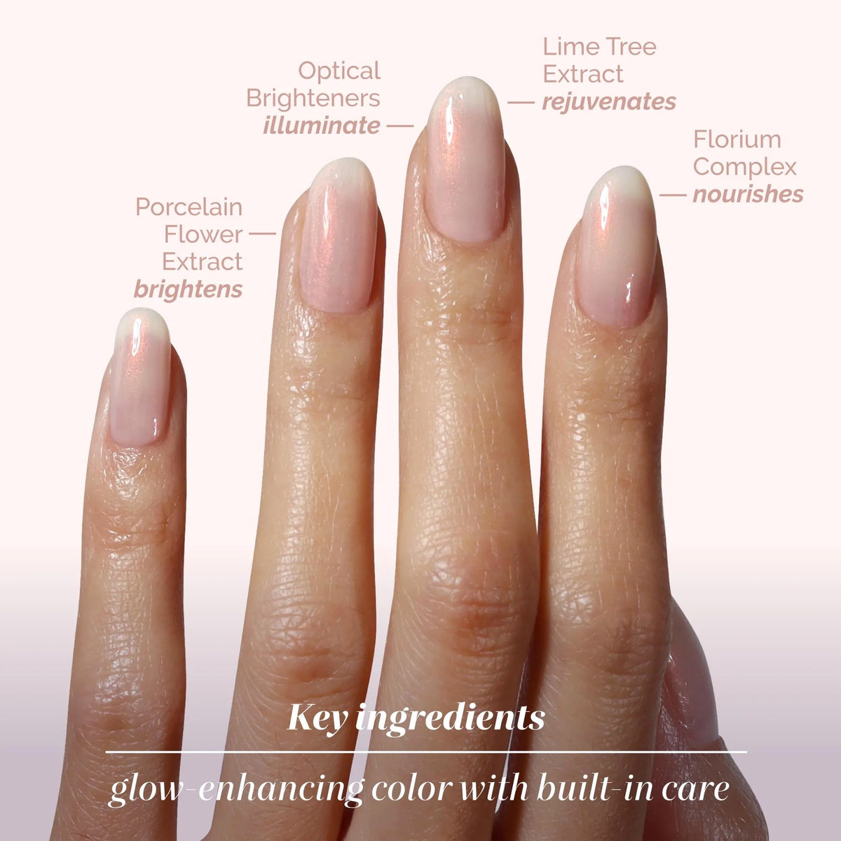 Gros plan sur la texture du LONDONTOWN kur Concealer à Ongles Illuminant