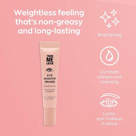 Gros plan sur la texture du Primer Elizabeth Mott