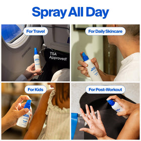 Gros plan sur le pulvérisateur du spray Magic Molecule