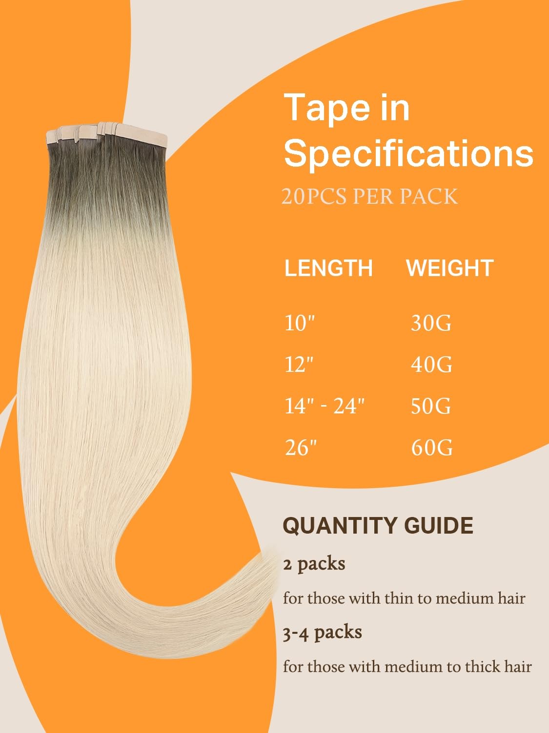 Gros plan sur les cheveux humains Remy DOORES, touché soyeux