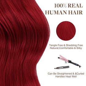 Gros plan sur les rubans hypoallergéniques des extensions GOO GOO