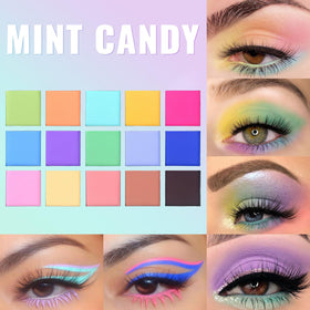 Gros plan sur les teintes pastel de la palette UCANBE