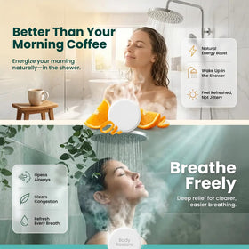 Gros plan sur une tablette de douche Body Restore