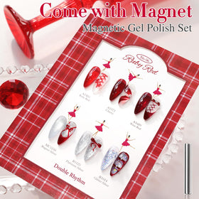 Groupe d'amis faisant du nail art avec Double Rhythm
