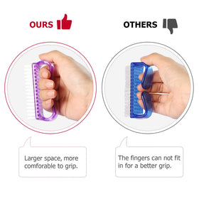 Groupe de brosses à ongles Larbois en différentes couleurs