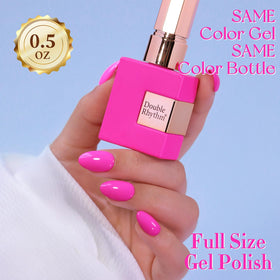 Groupe de flacons de vernis gel Double Rhythm en différentes couleurs