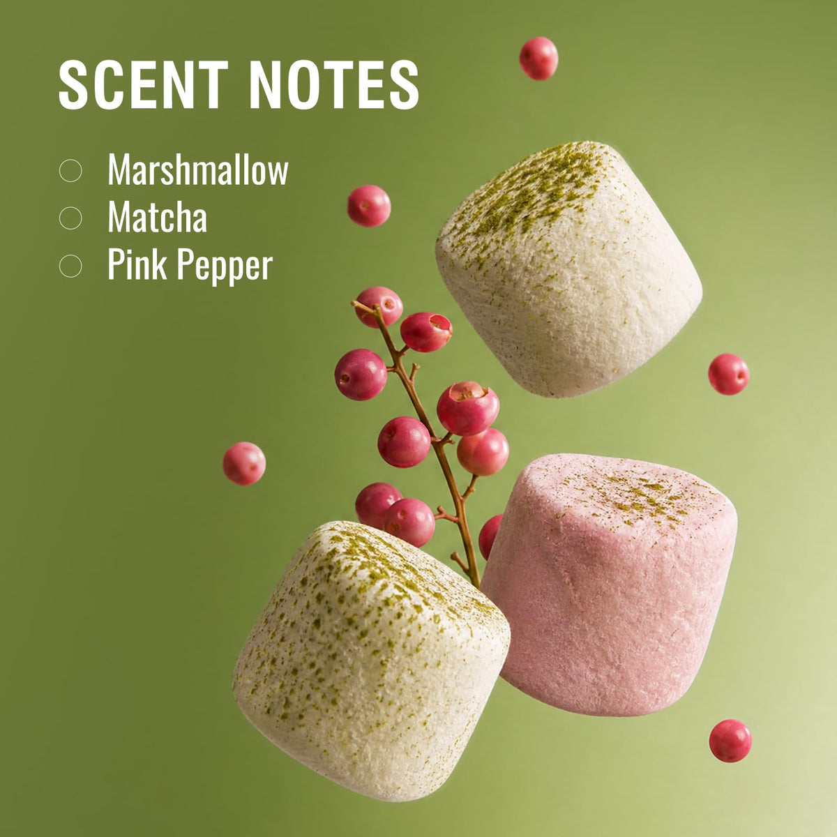 Groupe de produits Sttes incluant le parfum Matcha Mallow