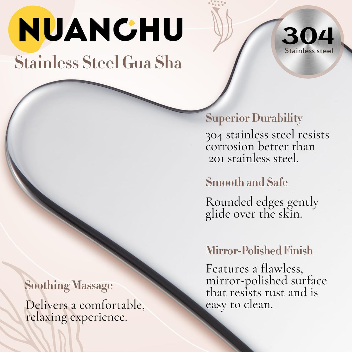 Gua Sha Nuanchu avec un effet rafraîchissant sur la peau