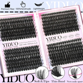 Guide d'application pour les faux cils YIDUO