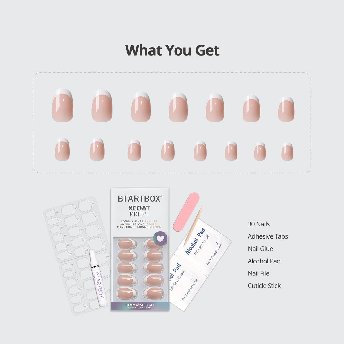 Guide d'utilisation des faux ongles BTArtbox