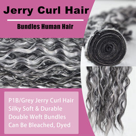 Habiliana extensions cheveux humains P1B/GREY 24 pouces en boucle