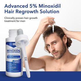 Hair Regen Minoxidil 5% flacon arrière