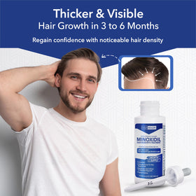Hair Regen Minoxidil 5% flacon ouvert