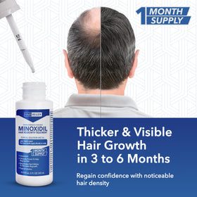 Hair Regen Minoxidil 5% flacons en rangée