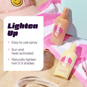 Hally Hair Lighten Up flacon de 132g avec ingrédients naturels