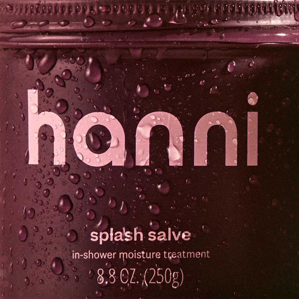 HANNI Splash Salve 250 mL texture de sérum sur la peau