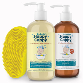 Happy Cappy Bundle avec shampooing et brosse Beanie vue de face