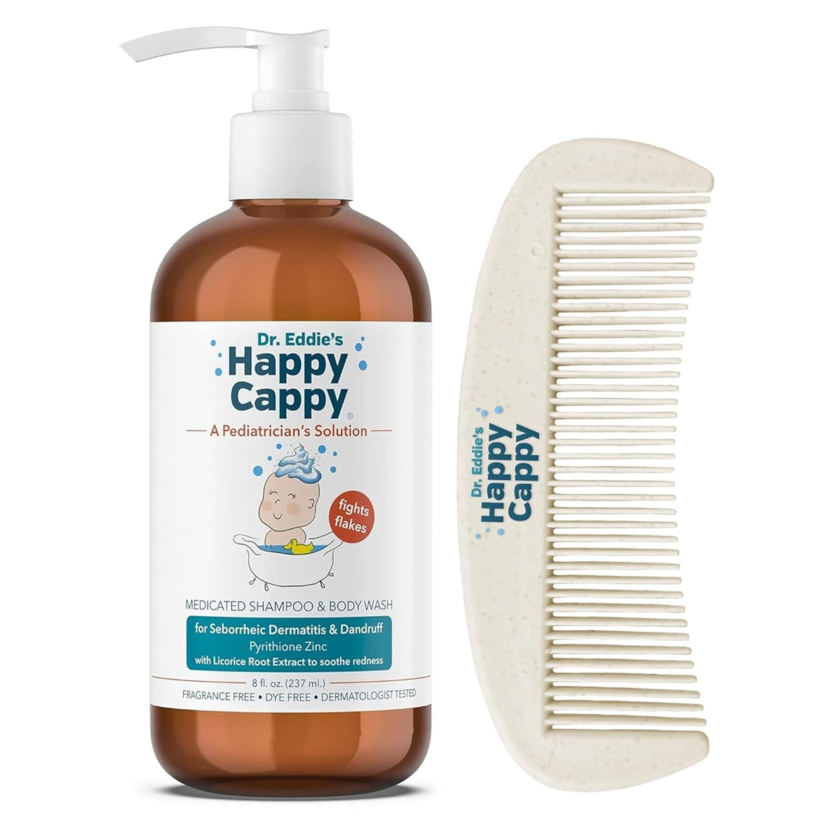 Happy Cappy Shampoo Médicamenteux 236 ml vue avant