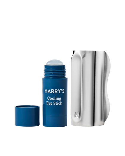 Harry's Cooling Eye Kit comprenant le Stick Rafraîchissant et l'outil de massage Gua Sha