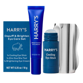 Harry's Kit de soin des yeux pour hommes incluant un Gua Sha