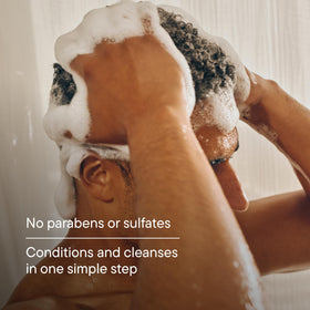 Harry's Shampoo et Après-Shampooing 2 en 1 Wildlands étiquette avec ingrédients