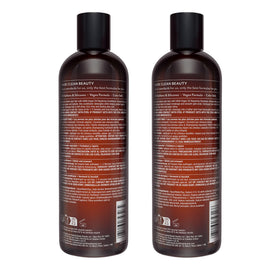 HASK Shampoo et Après-Shampooing à l'Huile d'Argan 12oz sur un fond neutre