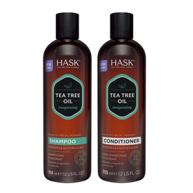 HASK Shampoo et Après-Shampooing Tea Tree Oil & Romarin 12oz vue avant