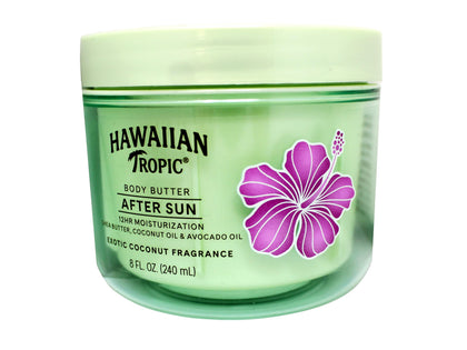 Hawaiian Tropic Beurre Après-Soleil Noix de Coco 290g vue de face