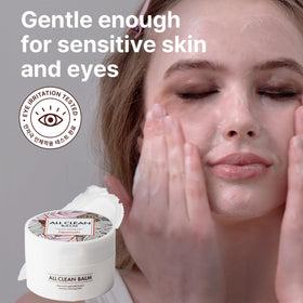 HEIMISH All Clean Balm texture laiteuse après ajout d'eau