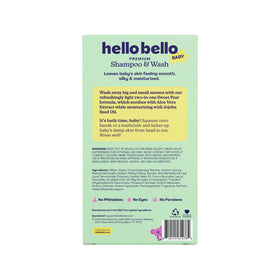 Hello Bello Shampoo et Gel Douche 40oz vue arrière