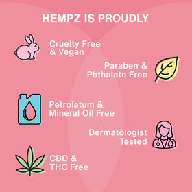 Hempz Crème Hydratante Corps 18g en ambiance spa