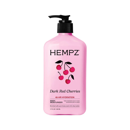 Hempz Crème Hydratante Corps Cerises Rouges Sombres 570g vue de face