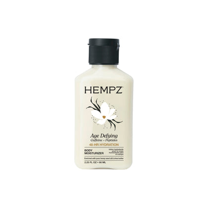 Hempz Crème Hydratante Corps Mini 2,25 oz vue avant avec bouchon