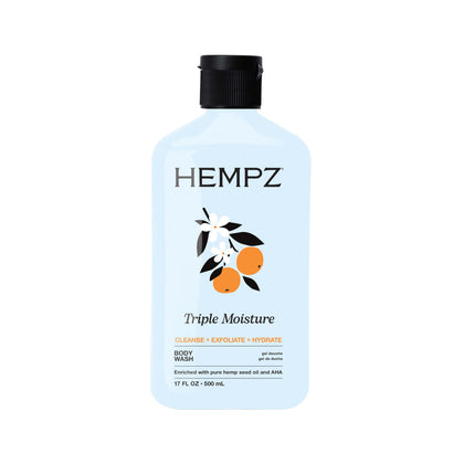 Hempz Gel Douche Hydratant 17 fl oz Pêche & Pamplemousse vue avant