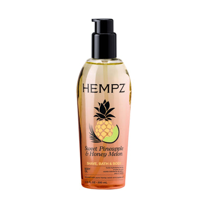 Hempz Huile Corporelle Ananas Doux & Melon Miel 200ml vue avant