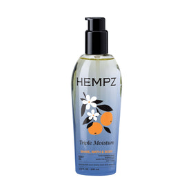 Hempz huile corporelle multi-usage 200 ml vue avant avec parfum d'agrumes