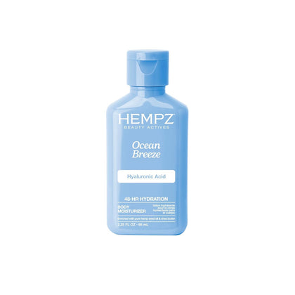 Hempz Lotion Corps Ocean Breeze 2,25 Fl Oz avant avec étiquette